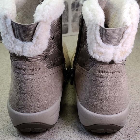 EASY SPIRIT 7 1/2 W Short Boots tan and cream - Picture 11 of 16